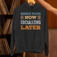 Birdhouse Building Now Minimal Socializing Introvert Unisex Hoodie Birdhouse Building Now Minimal Socializing Introvert Unisex Hoodie