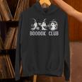 Boo Ghost Books Book Club Halloween Women School Teacher Unisex Hoodie