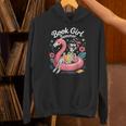 Book Girl Summer Skeleton Reading Books Lovers Beach Unisex Hoodie