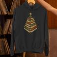 Book Lover Christmas Graphic For Librarians Unisex Hoodie