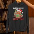 Book Reading Just Waiting For Christmas Gingerbread Unisex Hoodie
