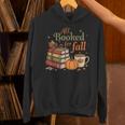 All Booked For Fall Books Coffee Fall Leaves Pumpkins Autumn Unisex Hoodie