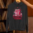 All Booked For Valentines Book Lovers Teacher Valentines Unisex Hoodie
