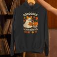 Books And BER Months Fall Librarian Reading Halloween Unisex Hoodie
