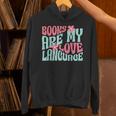 Books Are My Love Language Book Lover Reading Unisex Hoodie Books Are My Love Language Book Lover Reading Unisex Hoodie