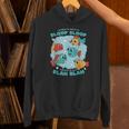 Cartoon Sarcasm Anti-Social Nihilism Introvert Fish Unisex Hoodie