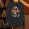 Cat Lover I'd Rather Be Home With My Cats Introvert Cozy Unisex Hoodie Cat Lover I'd Rather Be Home With My Cats Introvert Cozy Unisex Hoodie