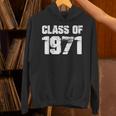 Class Of 1971 High School College Graduation Reunion T-Shirt Unisex Hoodie