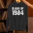 Class Of 1984 High School College Graduation Reunion Unisex Hoodie