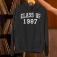 Class Of 1987 Vintage Graduation College High School Reunion Unisex Hoodie