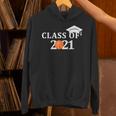 Class Of 2021 Graduation Him Her Basketball Pullover Unisex Hoodie