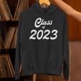 Class Of 2023 Graduation School Spirit Her Senior Script Unisex Hoodie