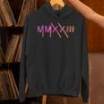 Class Of 2023 Senior 23 Graduation Idea Roman Numeral Unisex Hoodie