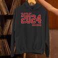 Class Of 2024 Senior Back To School Vintage Graduation Tee Unisex Hoodie