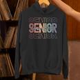 Class Of 2025 Senior 2025 Graduation Leopard Retro Rainbow Unisex Hoodie