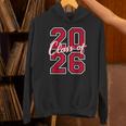 Class Of 2026 Graduation Red With Varsity Letters Unisex Hoodie