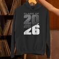 Class Of 2026 High School Senior Graduation Grey Sport Style Unisex Hoodie