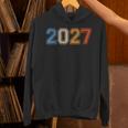 Class Of 2027 Graduate Shirts For Men Women Graduation Retro Unisex Hoodie