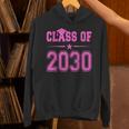 Class Of 2030 Pink Girls Shirt Graduation Unisex Hoodie