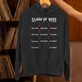 Class Of 2033 Graduation With Space For Hand Prints Unisex Hoodie