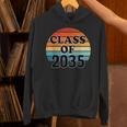 Class Of 2035 Senior Graduate Retro Graduation Unisex Hoodie