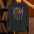 Class Of 2038 Senior Class 2038 Idea Graduation Grow With Me Unisex Hoodie