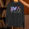 Class Of 75 1975 50th Class Reunion Tie Dye Graduation Items Unisex Hoodie