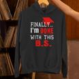 College GraduationShirt Senior Finally Done Unisex Hoodie