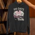 Coquette 100 Days Of Bows Books Reading 100th Day Of School Unisex Hoodie