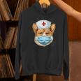 Corgi Dog Nurse RN Nursing School Graduation Unisex Hoodie