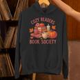 Cozy Readers Book Society Teacher Reading Floral Pumpkin Tee Unisex Hoodie Cozy Readers Book Society Teacher Reading Floral Pumpkin Tee Unisex Hoodie