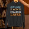 Cryptography Now Minimal Socializing Introvert Vintage Unisex Hoodie Cryptography Now Minimal Socializing Introvert Vintage Unisex Hoodie