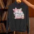 Cute Bookish Kindle Girlie Nerdy Read Book Lover Girl Women Unisex Hoodie
