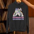 Dabbing Unicorn Kindergarten Graduation Dab Dance Girl Unisex Hoodie