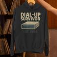 Dial Up Survivor Retro 90s Internet Nostalgia Unisex Hoodie