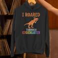 Dinosaur Graduation I Roared Through Kindergarten T-Shirt Unisex Hoodie