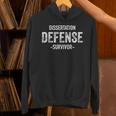 Dissertation Defense Survivor PhD Graduation Law Unisex Hoodie