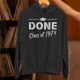 Done Class Of 1974 50th Reunion Graduation Classmate College Unisex Hoodie