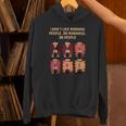 I Dont Like Morning People Introvert Coffee Lover Antisocial Unisex Hoodie