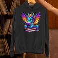 Dragon Reading a Book Bookworm Book Unisex Hoodie Dragon Reading a Book Bookworm Book Unisex Hoodie