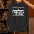 Earned Not Given Police Graduation Deputy Sheriff Unisex Hoodie