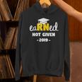 Earned Not Given Shirt RN Nurses Graduation 2019 Her Unisex Hoodie