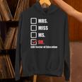 EdD Doctor Of Education Dr Doctorate Graduation Unisex Hoodie