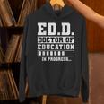 EdD Doctor Of Education In Progress EdD Graduation Unisex Hoodie