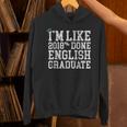 English Major Graduation Shirt I'm Like 2018 Done Unisex Hoodie