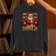 Family Christmas Retro Santa Holiday Nostalgia Vibes Unisex Hoodie