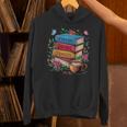 Fantasy Drama Tragedy Books Subtle Reader Librarian Flower Unisex Hoodie
