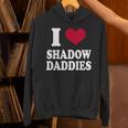 Fantasy Romantasy Book Lover I Love Heart Shadow Daddies Unisex Hoodie