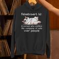 Felinetrovert Definition Cat Lover Introvert Humor Cats Unisex Hoodie