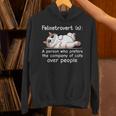 Felinetrovert Definition Cat Lover Introvert Humor Cats Unisex Hoodie